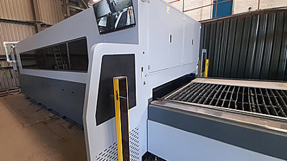 New ACCURL laser cutter helps steel plate specialist offer next-day lead times
